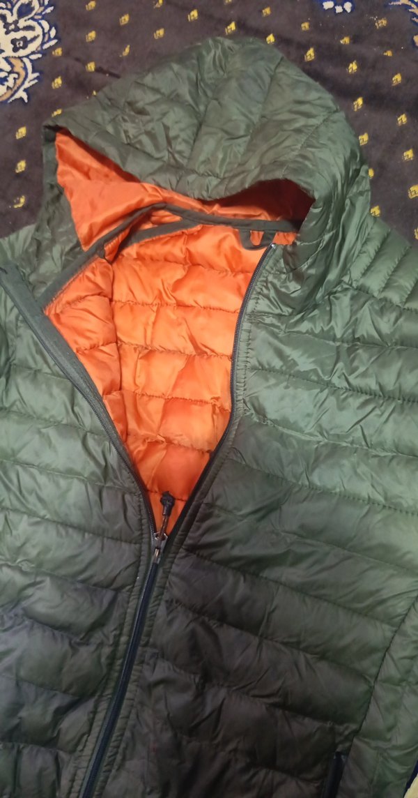 Erkek Haki Fermuarlı Mont - Görsel 2