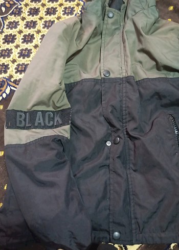 Erkek Çocuk Gri Kapüşonlu Ceket - Görsel 2