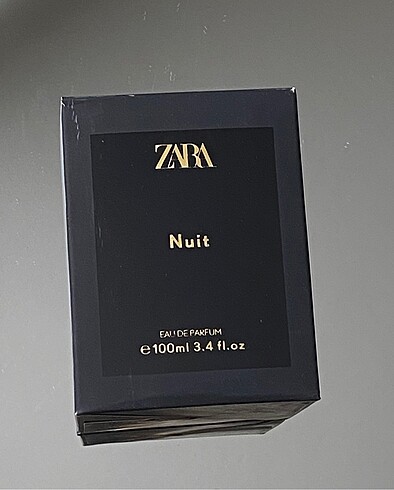 ZARA KADIN PARFÜM NUİT BARKOTLU SIFIR ÜRÜN