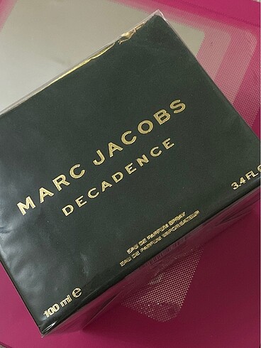 MARC JACOPS DECADENCE KADIN PARFÜM BARKOTLU JELATİNLİ SIFIR ÜRÜN