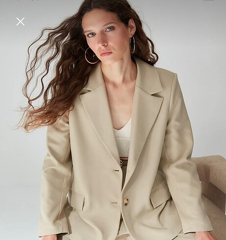Vizon Blazer ceket