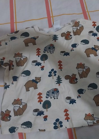 desenli bebek uzun kollu - Görsel 2