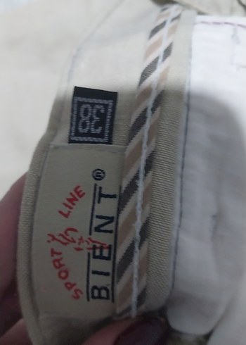 Bej Regular Fit Keten Erkek Pantolon - Görsel 4