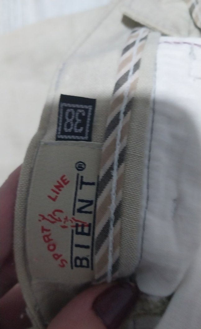 Bej Regular Fit Keten Erkek Pantolon - Görsel 4