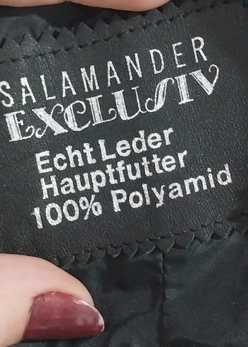 y2k Vintage Goth Hakiki Deri Ceket - Görsel 6