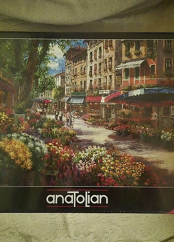 1000 parça hiç açılmamış puzzle