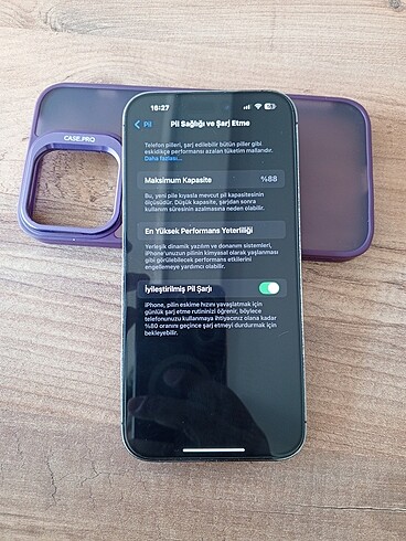 Beden İPhone 14 PRO MAX 256 GB YD HATASIZ