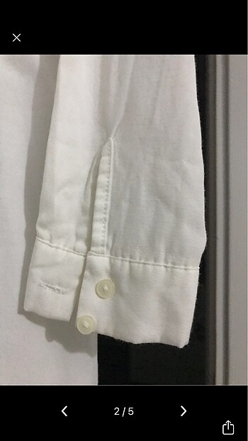 Beyaz tunik gömlek - Görsel 2