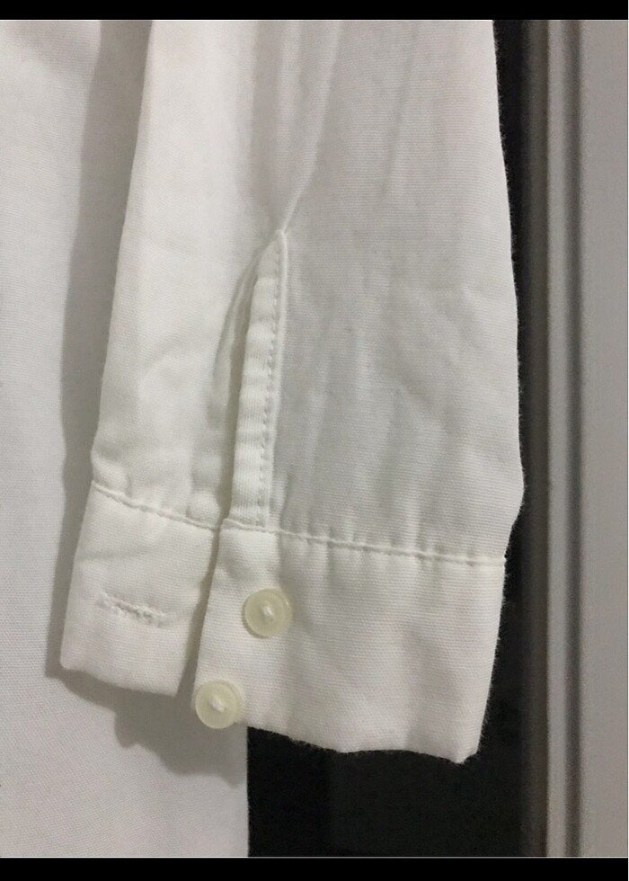 Beyaz tunik gömlek - Görsel 2