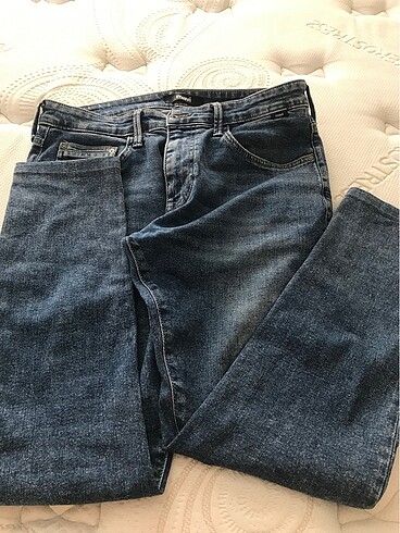 33 Beden Mavi jeans kot pantolon