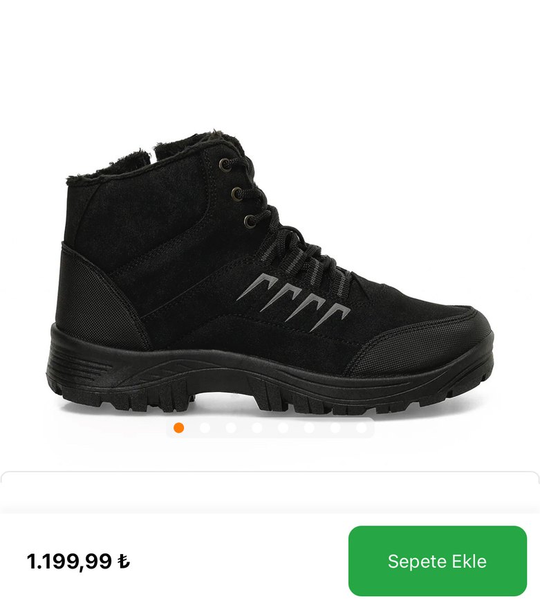 Siyah Kürklü Erkek Bot - Görsel 5