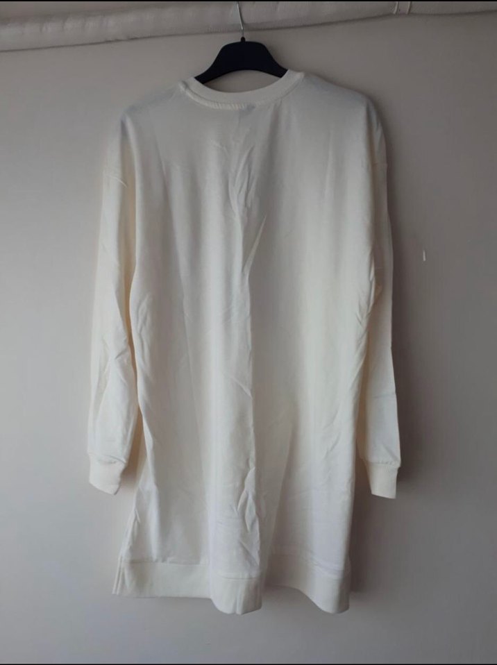 Defacto krem Sweatshirt - Görsel 2