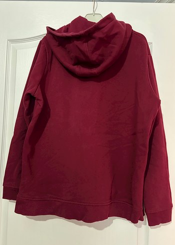 Bordo USPA Kapüşonlu Sweatshirt - Görsel 3