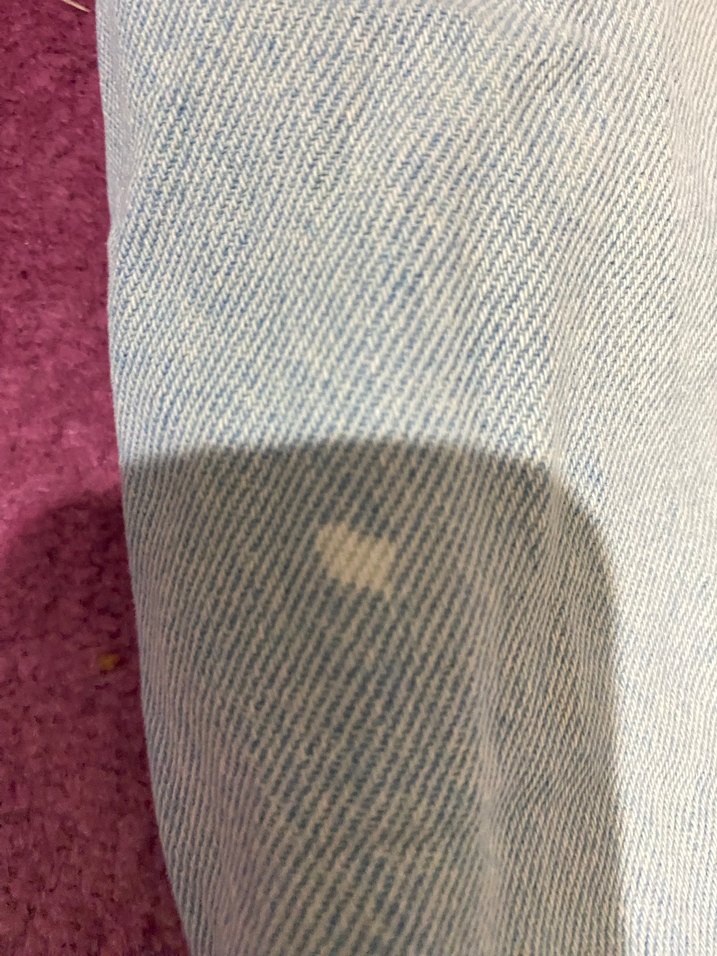 Bej Midi Boy Salaş Kot Pantolon - Görsel 5