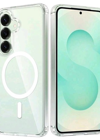 Samsung A16 Şeffaf Beyaz  Telefon Kılıfı - Görsel 3