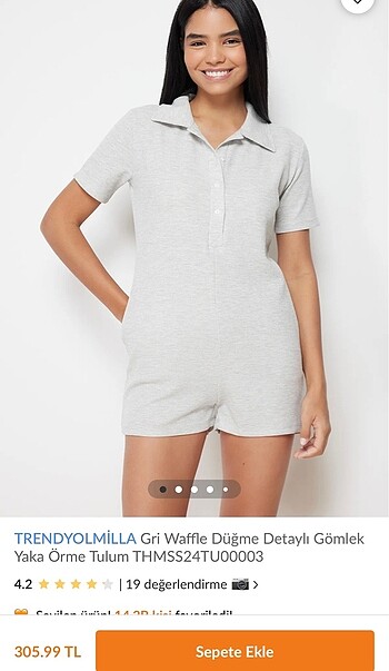 Gömlek yaka tulum / pijama
