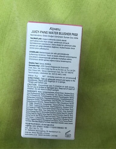 Missha Missha allık