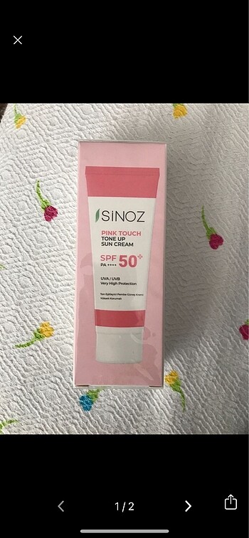 Sinoz güneş kremi