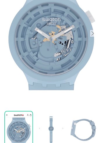Swatch C Blue Saat
