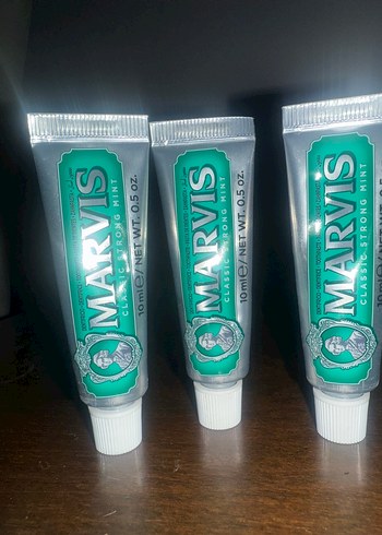  Beden Marvis Classic Strong Mint Diş Macunu 10ml 3lü fiyatıdır.