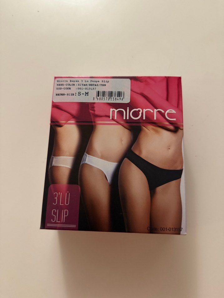 Miorre 3'lü Baskıl Külot Seti - Görsel 2