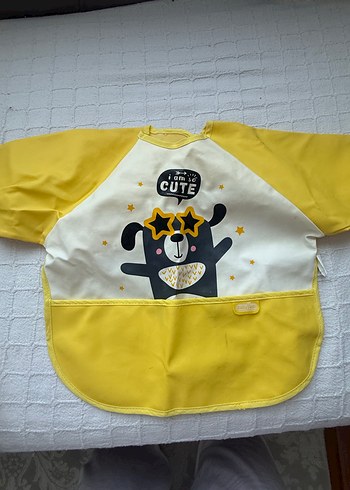 Rengarenk Baskılı Bebek Önlüğü 2li - Görsel 7