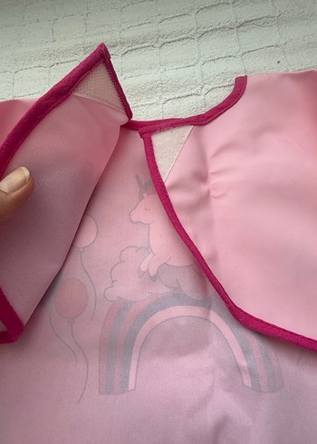 Rengarenk Baskılı Bebek Önlüğü 2li - Görsel 12