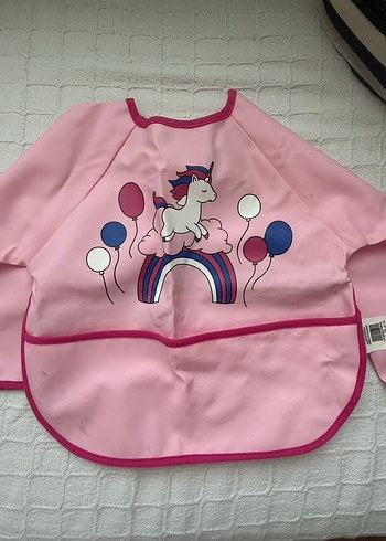 Rengarenk Baskılı Bebek Önlüğü 2li - Görsel 9