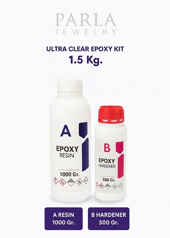 Parla Epoksi Reçine ve Sertleştirici Seti 1.5 Kg - Görsel 2