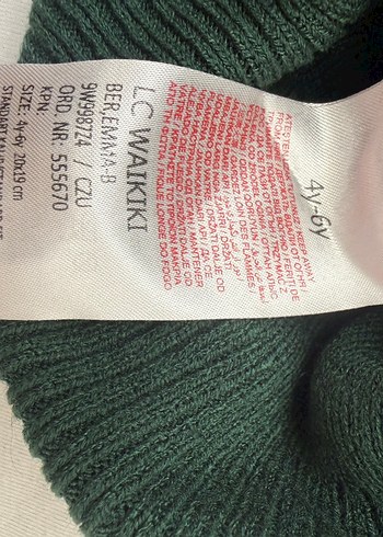 Yeşil Ponponlu Kadın Örgü Bere - Görsel 3