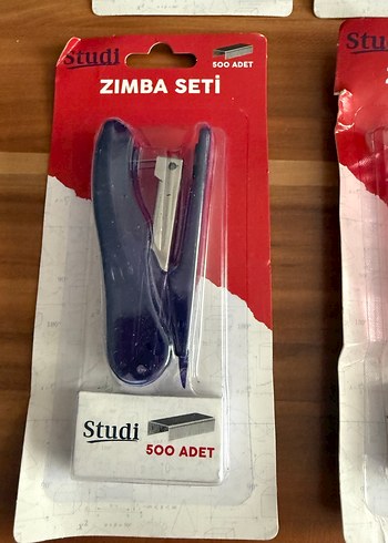 Studi zimba ve yanında 500 adet zımba teli - Görsel 2