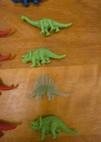  Beden Renk Renkli Mini Dinozor Figürleri Seti