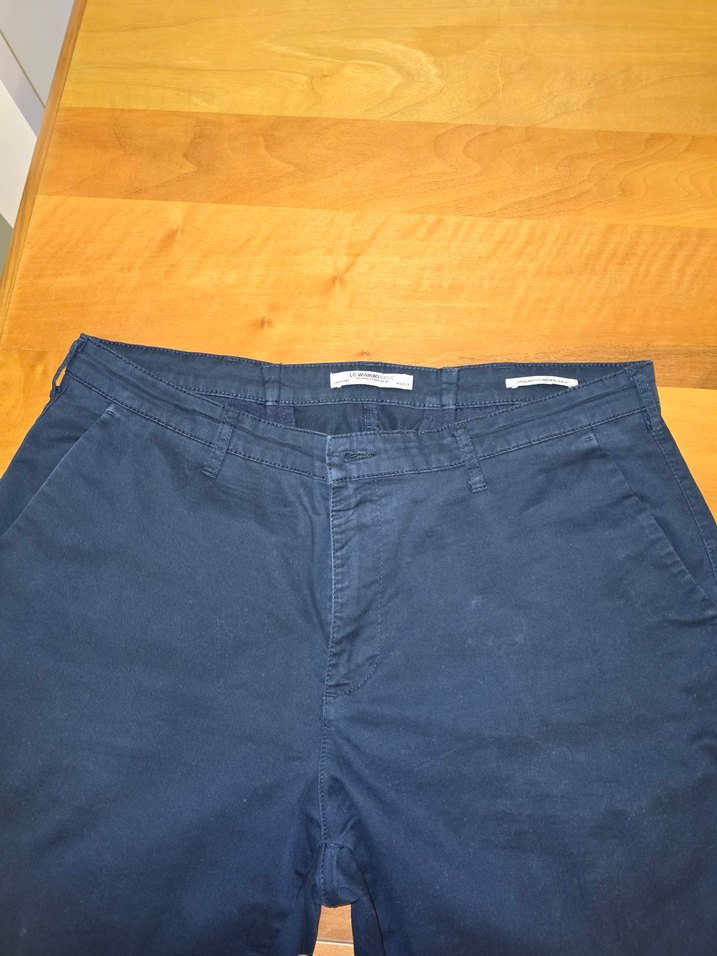 Erkek Koyu Mavi Regular Fit Denim Pantolon - Görsel 2