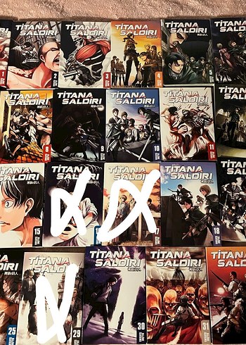  Titan Saldırı Çizgi Roman Serisi