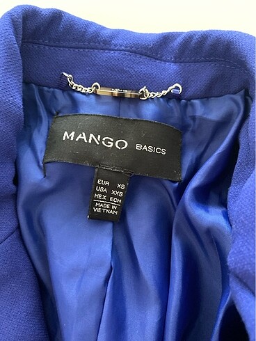 xs Beden Mango ceket