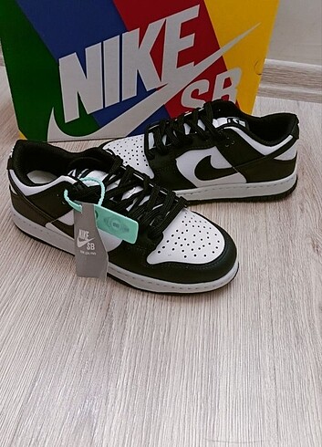 38 Beden siyah Renk NIKE DUNK SİYAH KADIN SPOR