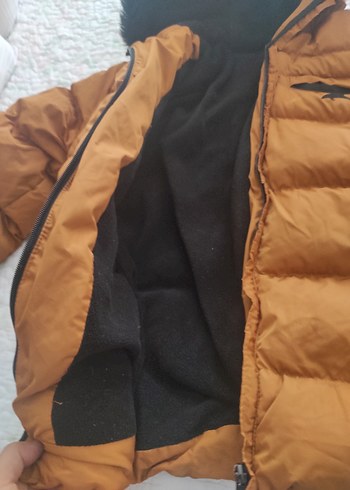 5 Yaş Beden KALIN KÜRKLÜ MONT 5_6 YAŞ