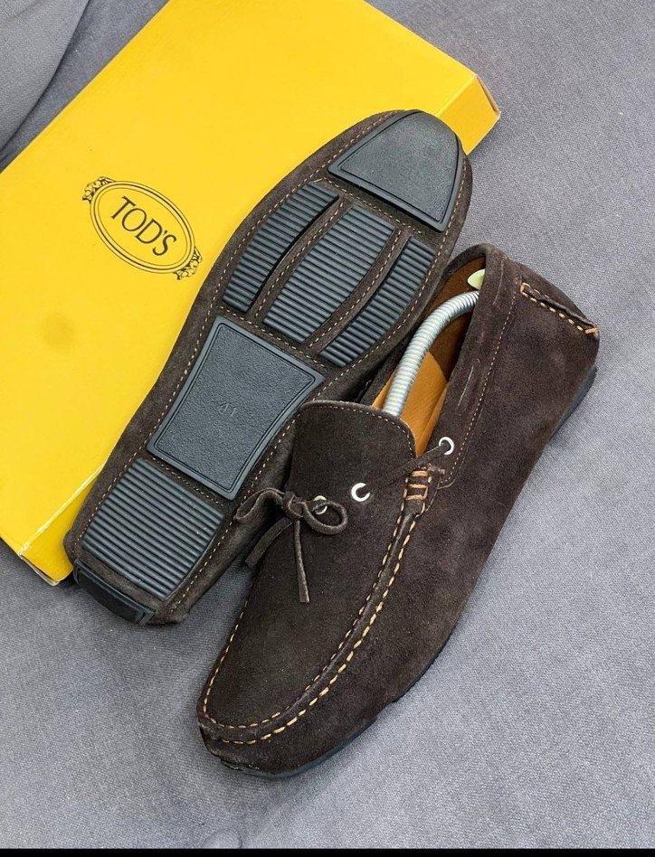 TODS Kahverengi Süet Loafer — görsel 3/5
