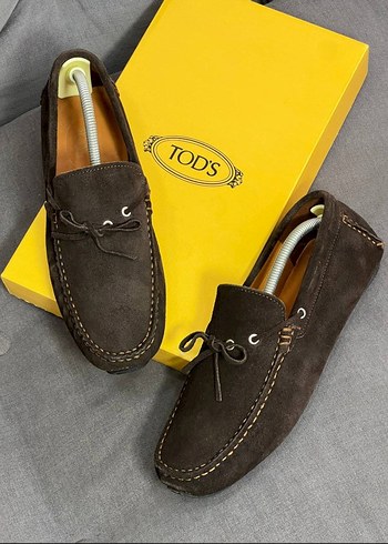Tod's Tods Kahverengi Suet Loafer