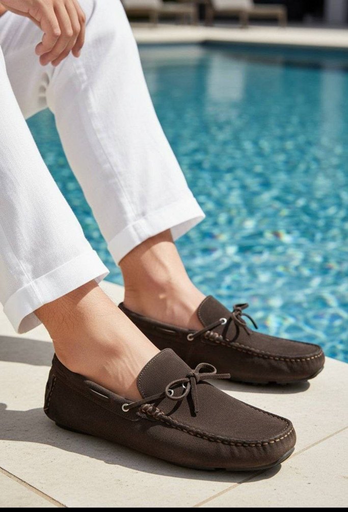 TODS Kahverengi Süet Loafer — görsel 3/5