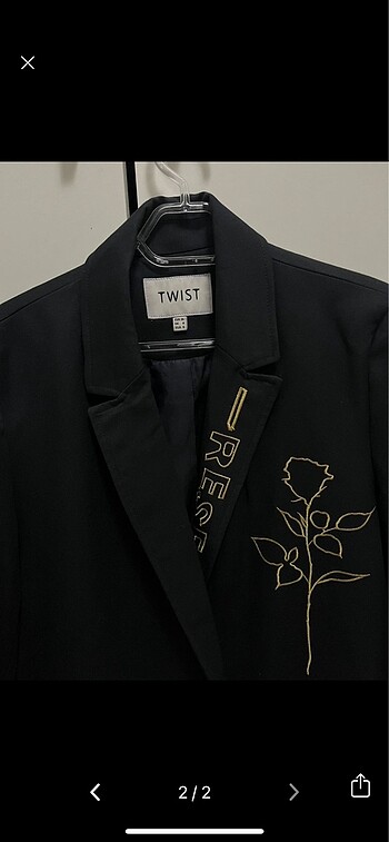 Twist Twist Blazer Ceker