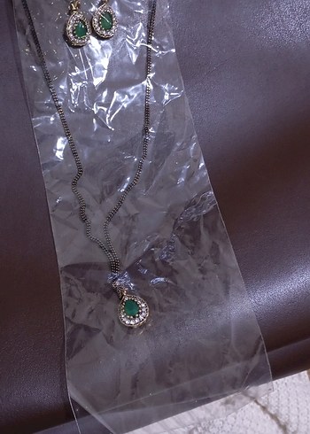 Bohem Uzun Bağcıklı Boncuklu Gri Kolye - Görsel 2