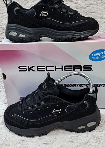 Skechers D'lıtes-Bıggest Fan Siyah Kadın Spor Ayakkabı