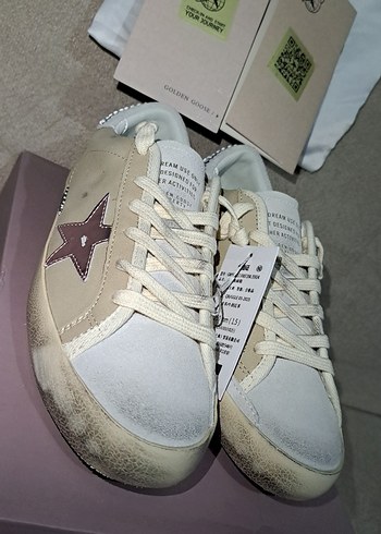 Golden Goose Deluxe Beyaz Kadın Sneakers - Görsel 6