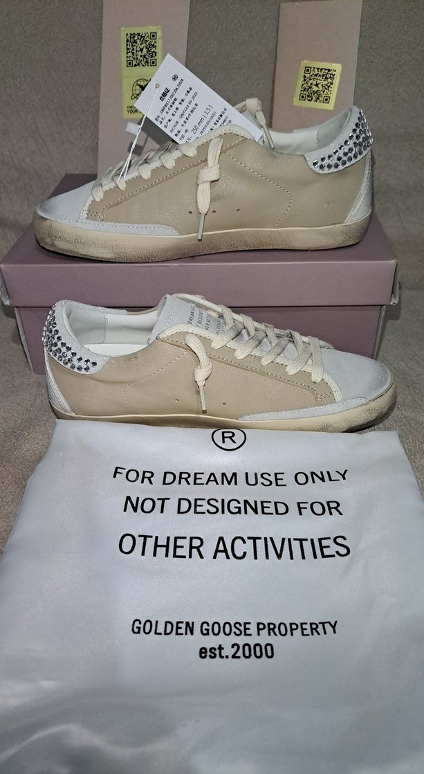 Golden Goose Deluxe Beyaz Kadın Sneakers - Görsel 3