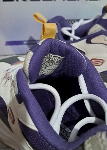 Skechers D'lites 4.0 Best Night Bej Mor Kadın Spor Ayakkabı - Görsel 7