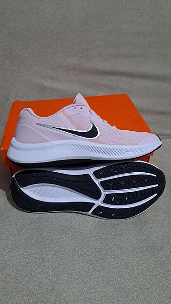 38 Beden pembe Renk Nike Star Runner 3 Pembe Spor Ayakkabı