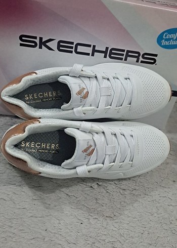Skechers Uno - Shimmer Away Kadın Çocuk Spor Ayakkabı - Görsel 7