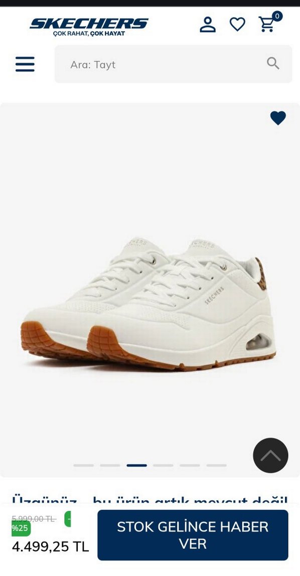 Skechers Uno - Shimmer Away Kadın Çocuk Spor Ayakkabı - Görsel 4