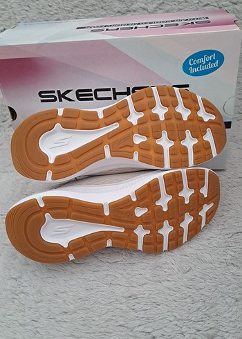 Skechers Go Run Consistent 2.0 Kadın Krem Rengi Spor Ayakkabı - Görsel 5